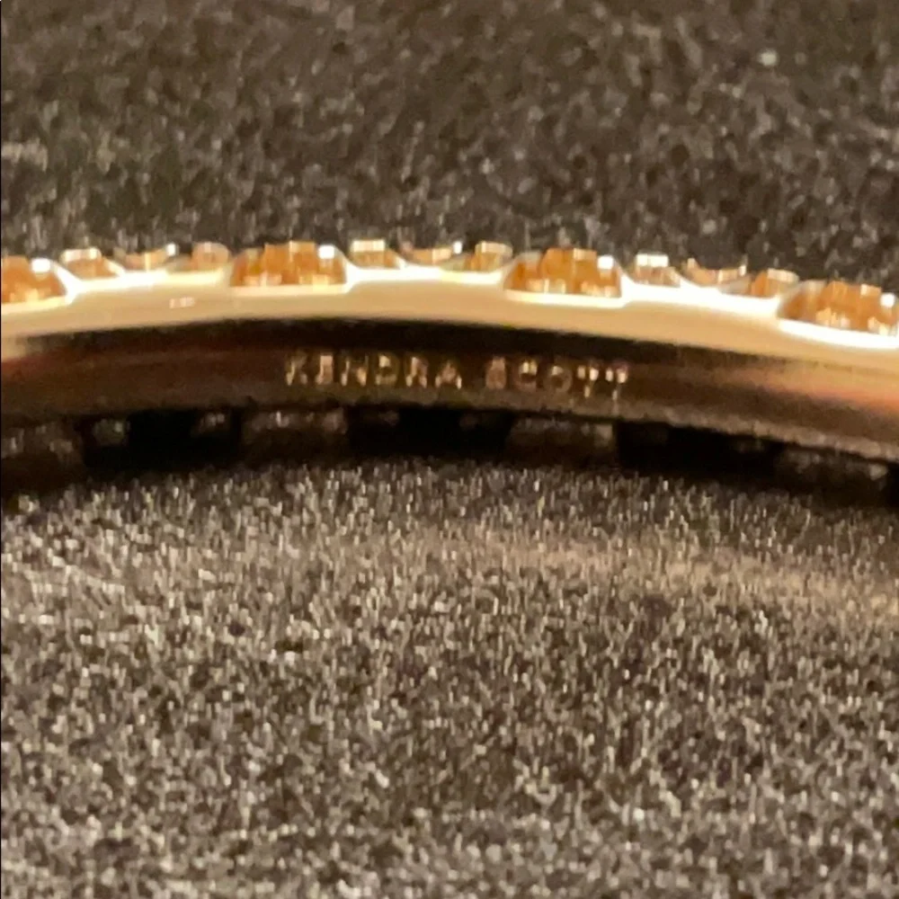 Kendra Scott rose gold Lucy bar necklace